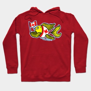 Canada Fish Hoodie